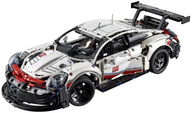 Zestaw klocków Porsche 911 RSR z oświetleniem LED  Zamiennik